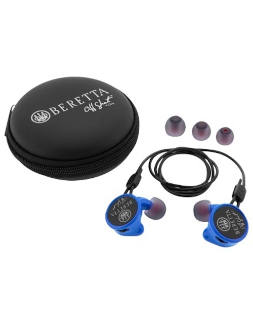 ベレッタ イヤホン ミニヘッドセット（ブルー）/Beretta Earphones Mini Headset Comfort Plus - Blue