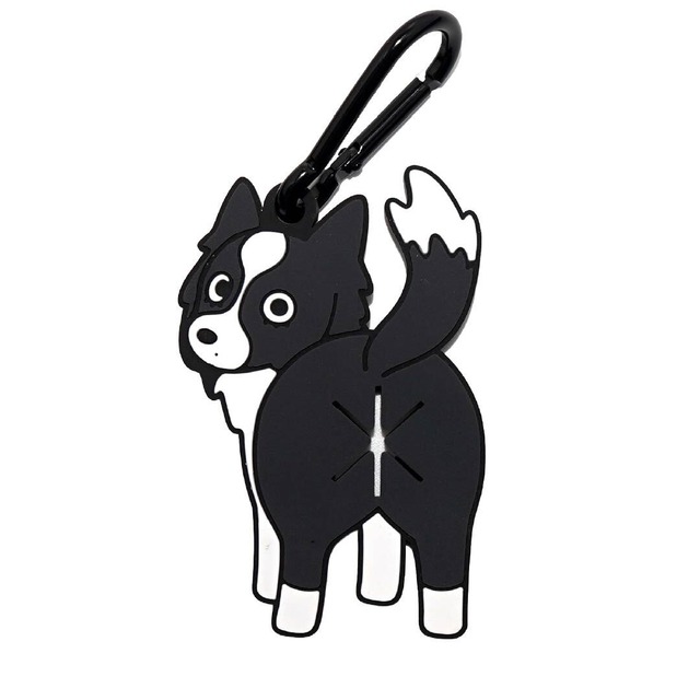 【ボーダーコリー】Poopホルダー_お散歩マナー袋ホルダー