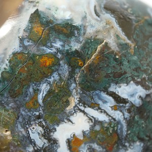 オーシャンジャスパー / パーム 握り石【A_4】