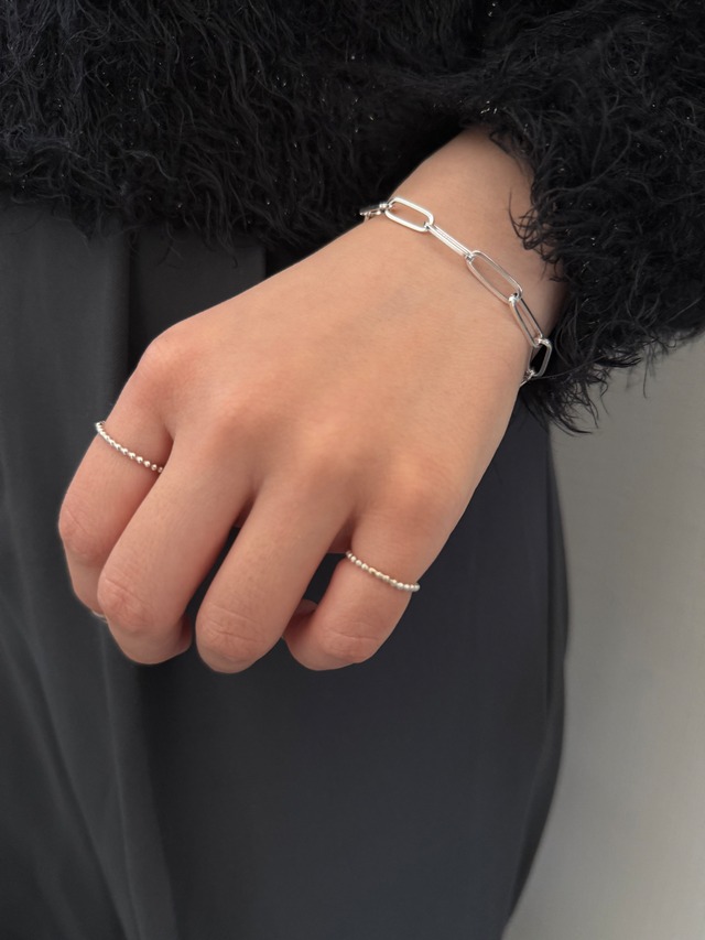 S925 Flat chain bracelet (B66)