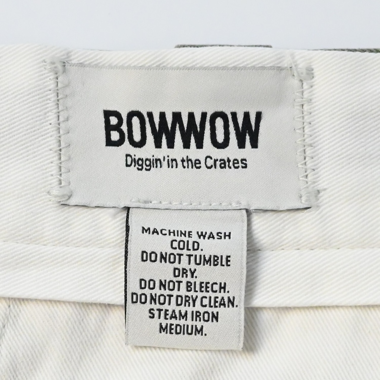 BOWWOW / US ARMY CHINO SHORTS AGED