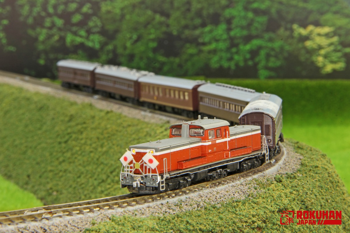 T002-10 DD51 842号機 お召し仕様 (DD51 Number 842 (Royal Train)) | ロクハン ＢＡＳＥ.ＳＨＯＰ  ｜【公式】鉄道模型通販 Zゲージ Zショーティー