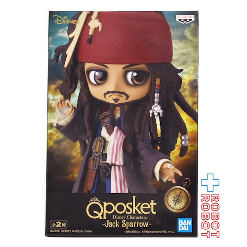 Qpsoket Qポスケット パイレーツ・オブ・カリビアン ジャック・スパロウ A フィギュア 未開封
