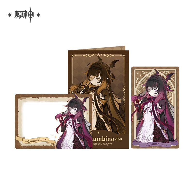 原神 卓上劇団シリーズ コレクションカードセット コロンビーナ
