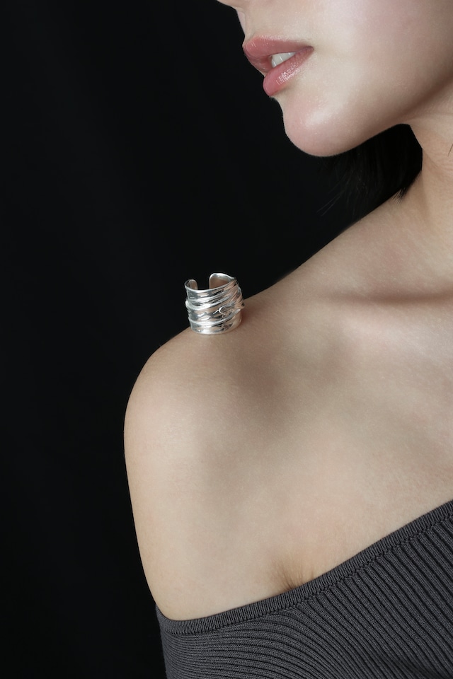 s925 Bondage Form Ring