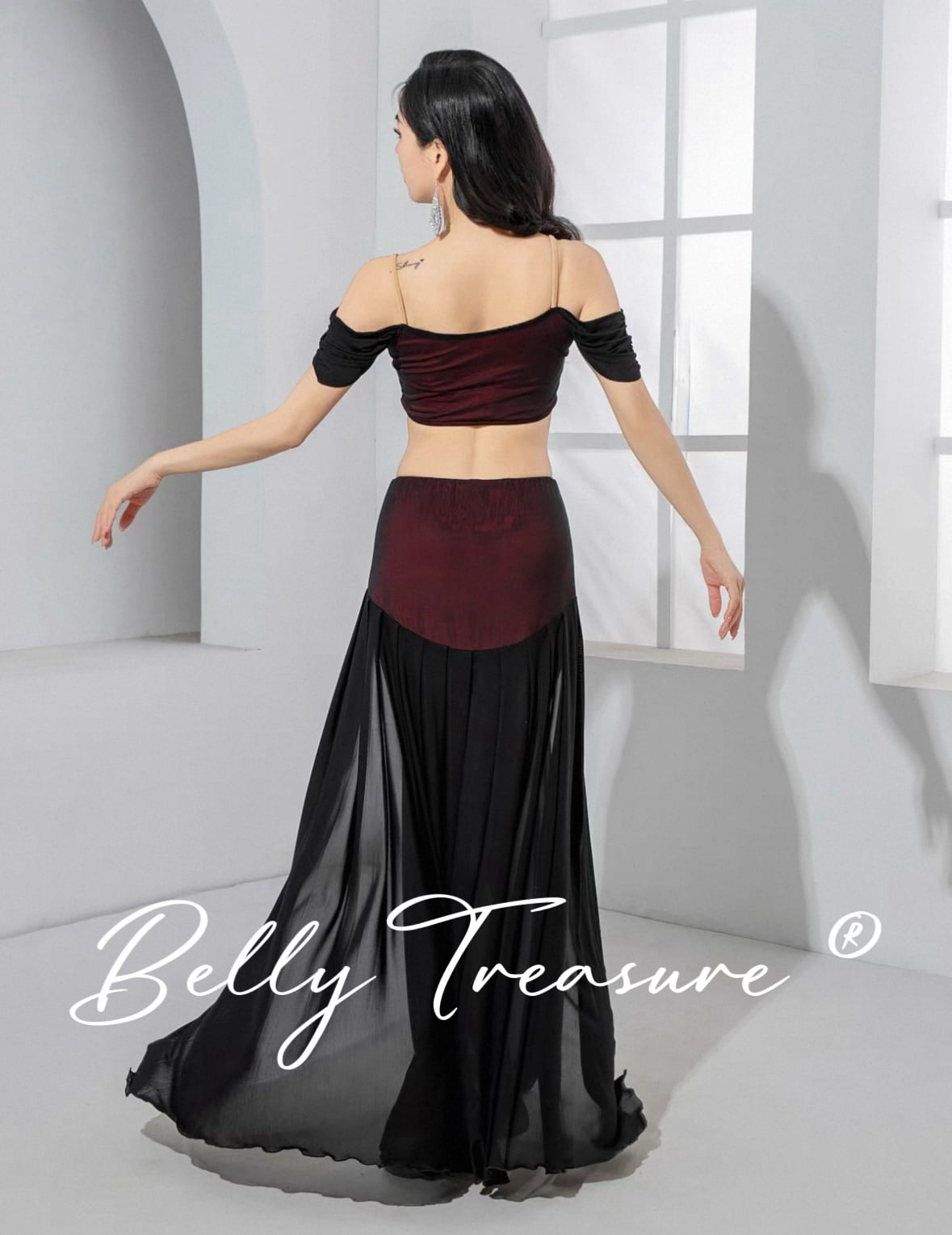 ベリーダンス レッスンウェア QCZW ZM533 202509 | Belly Treasure®︎