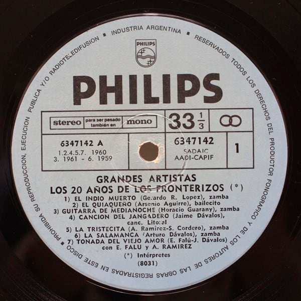 Los Fronterizos / 20 Anos Con Lo Mejor De Los Fronterizos [6347 142] - 画像4