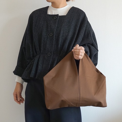 origami bag 折り紙バッグ - 二艘船 -綿ストレッチ-S