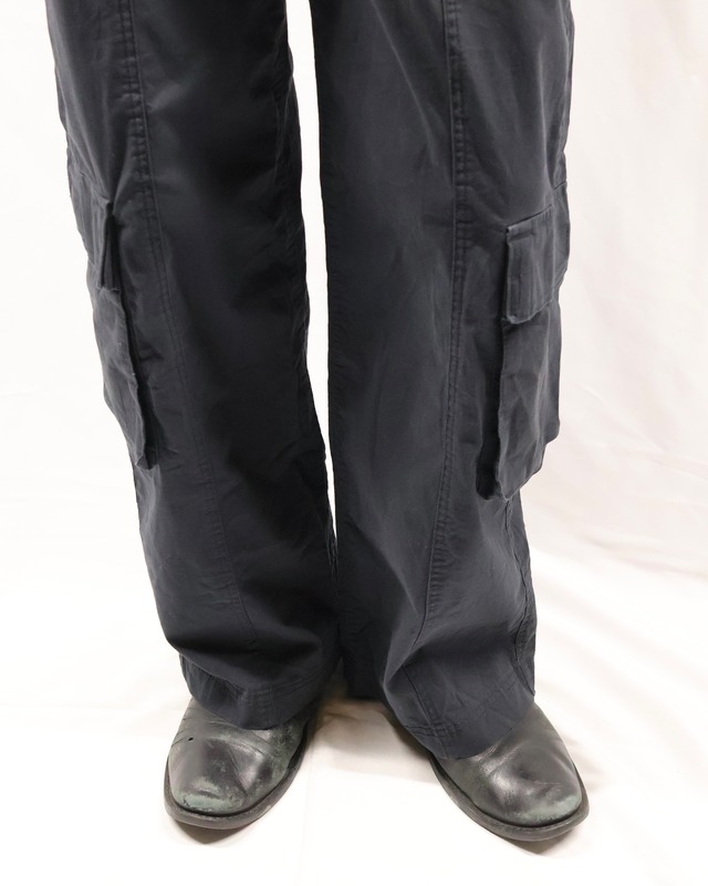 straight cotton cargo pants