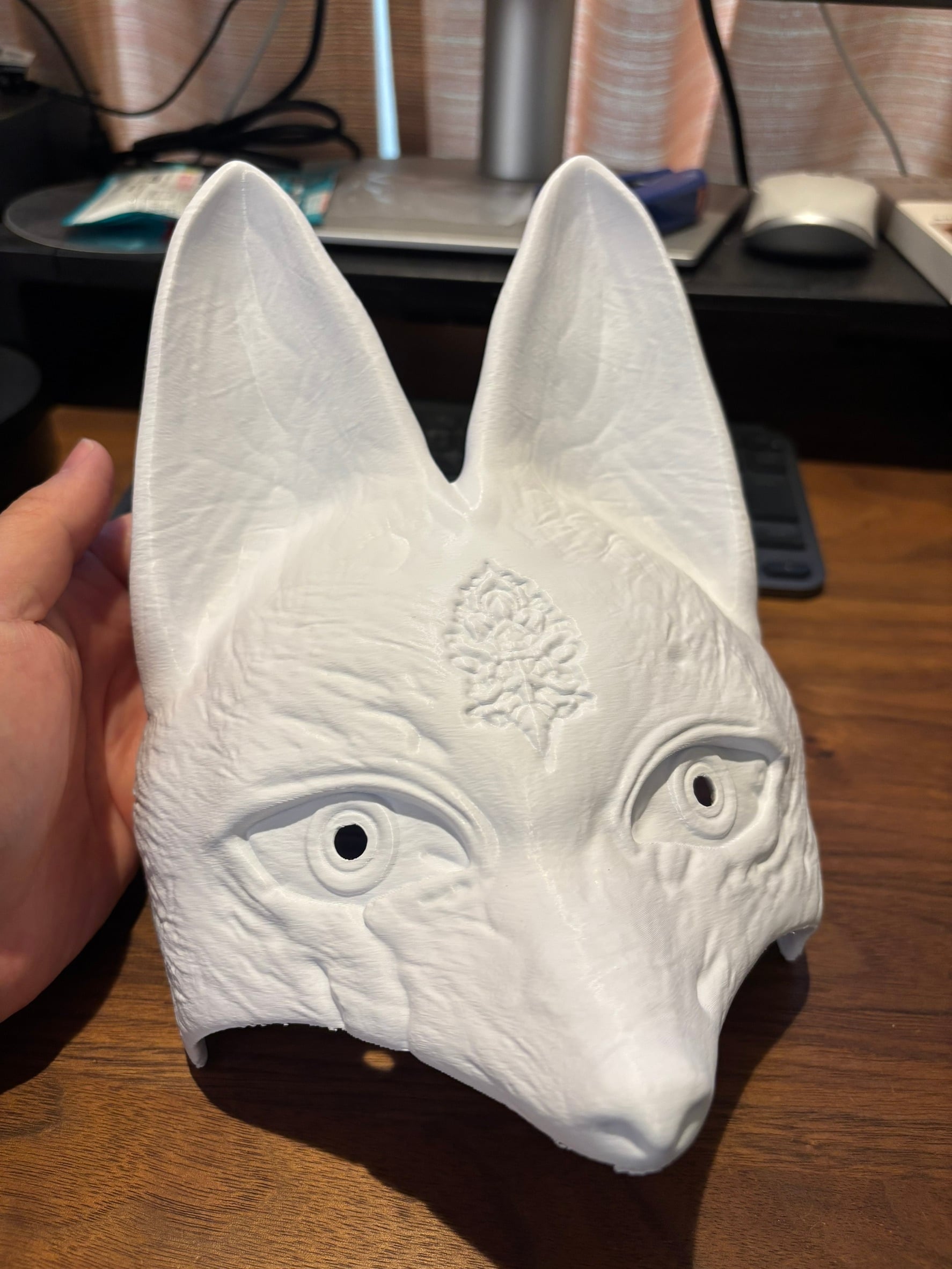 が*6様 サイレントヒルf 狐面　お面　silent hill f コスプレ　ホ サイレント ヒルf 深水雛子 狐面仮面 （未塗裝） Silent Hill f | 3D