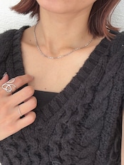 シンプルボックスチェーンネックレス