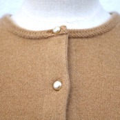 MAISON CARRÉE CASHMERE Blanchett CARDIGAN BEIGE