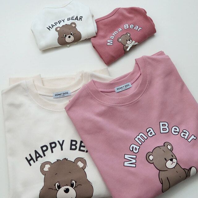 《予約》HD0007 mama bear Tshirt(人用)