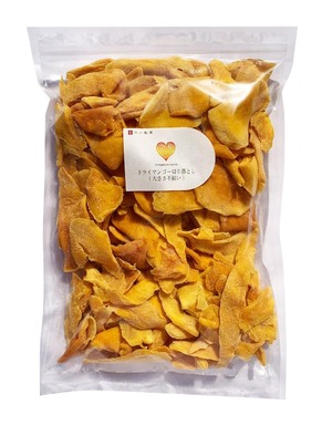 【在庫処分】今川製菓 ドライマンゴー 切り落とし 1kg ドライフルーツ マンゴー 業務用 チャック袋 入り (大きさ不揃い)