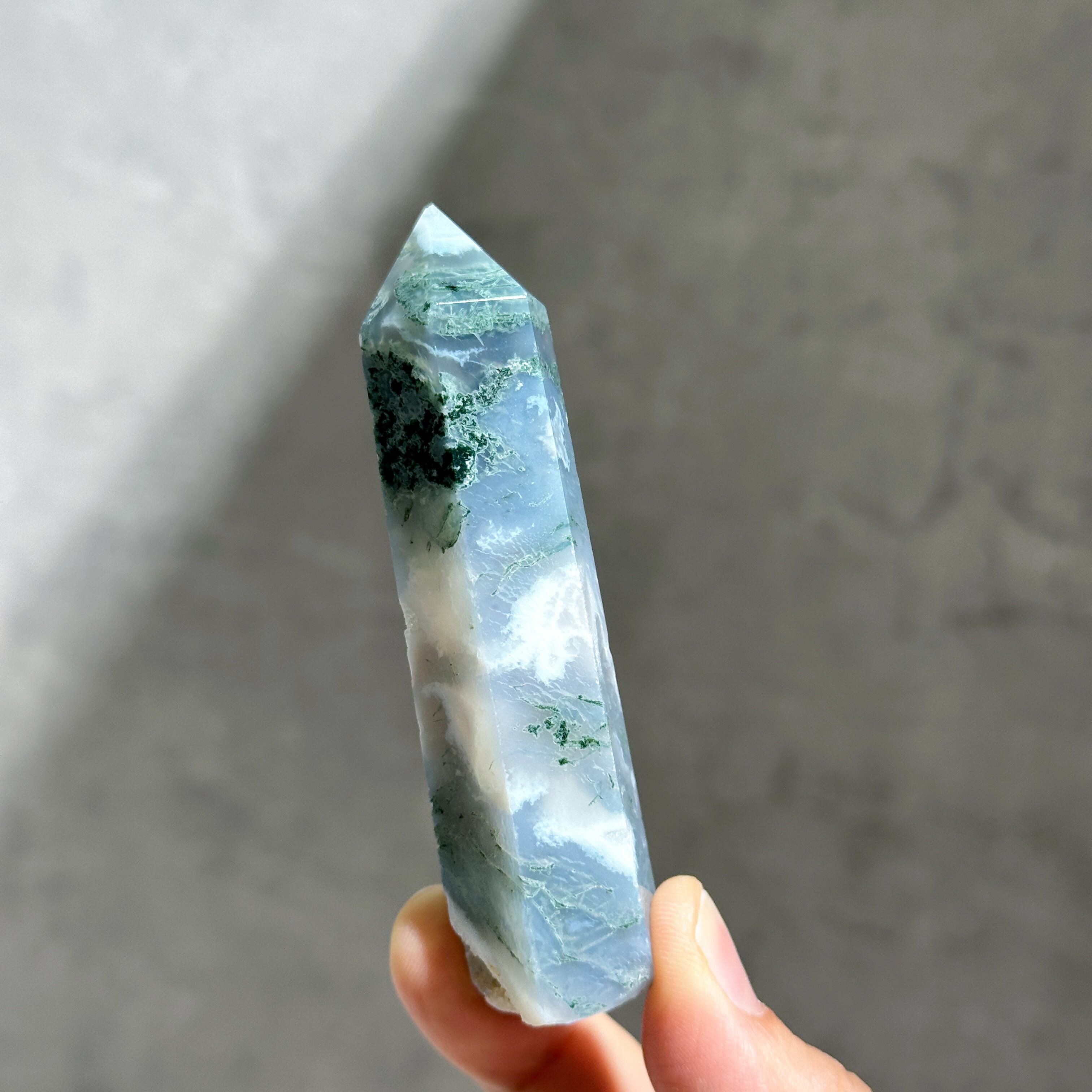 モスアゲート タワー83◇ Moss Agate ◇天然石・鉱物・パワーストーン