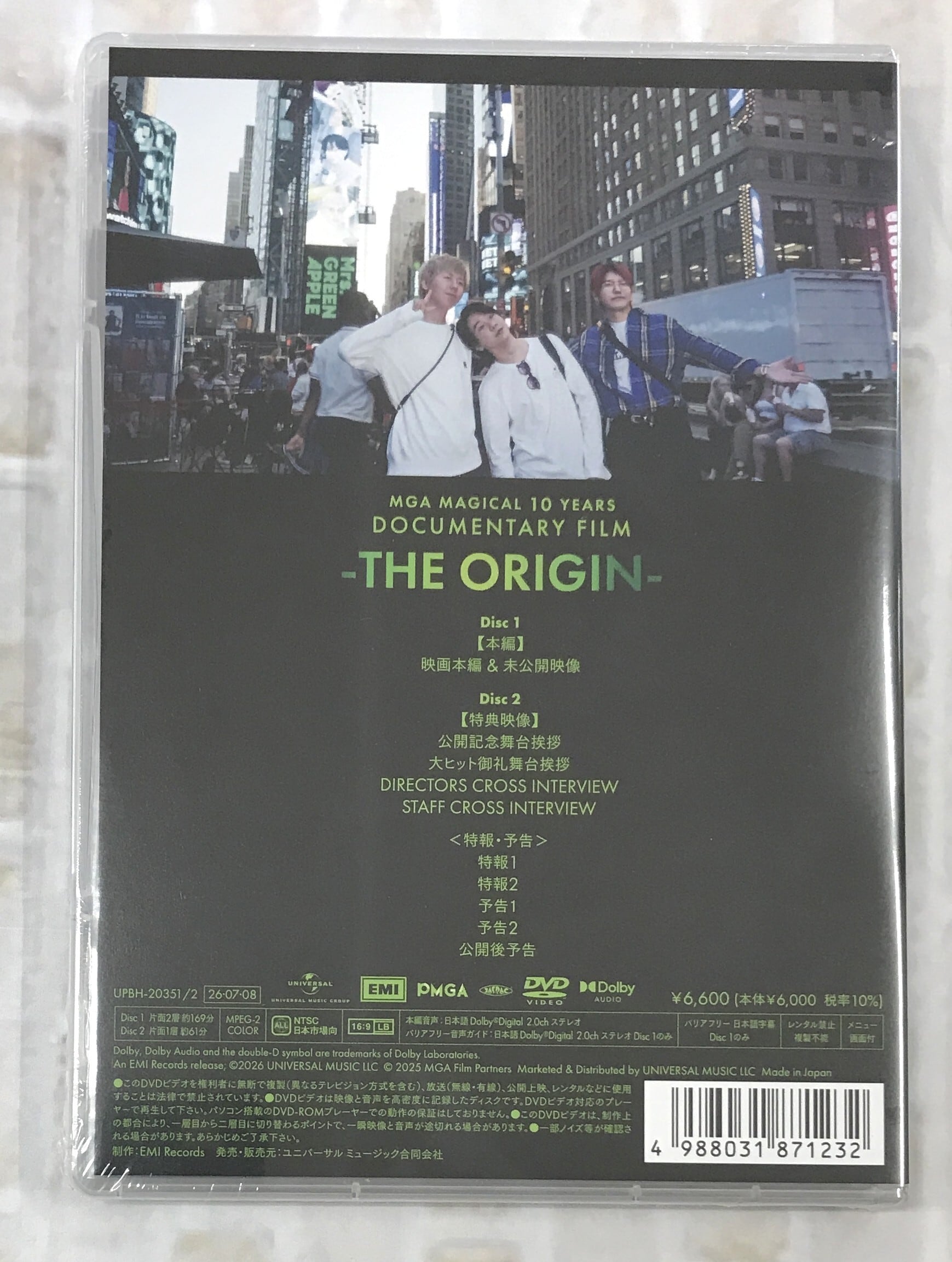 Mrs. GREEN APPLE / MGA MAGICAL 10 YEARS DOCUMENTARY FILM ～THE