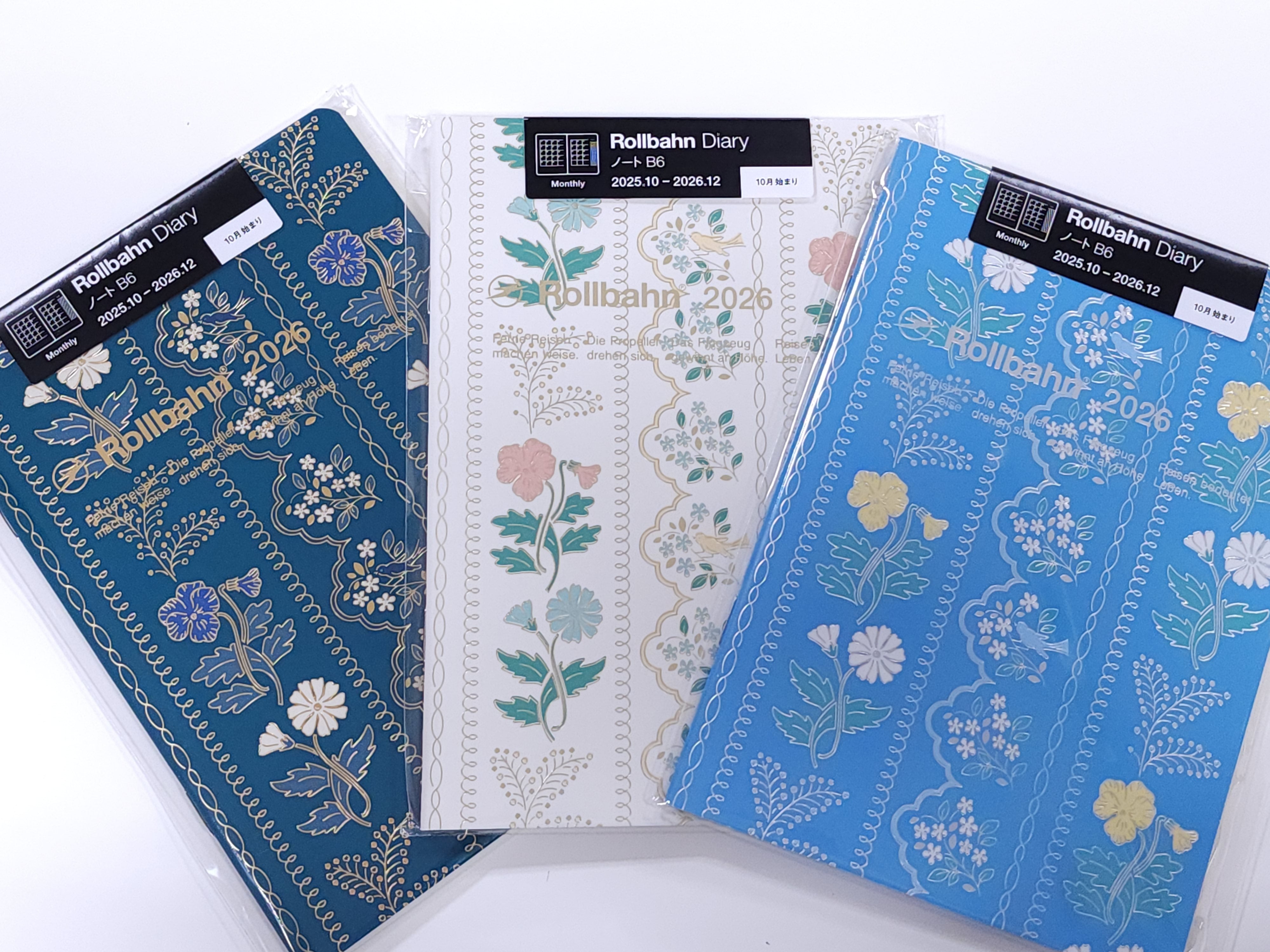 【DELFONICS】ロルバーンノートダイアリー『レース』 B6 2026年手帳【デルフォニックス】