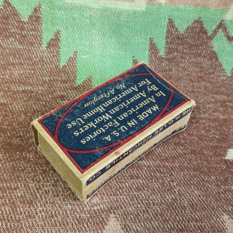 40s THE H.D.LEE MERCANTILE CO. Match Box | Wonder Wear