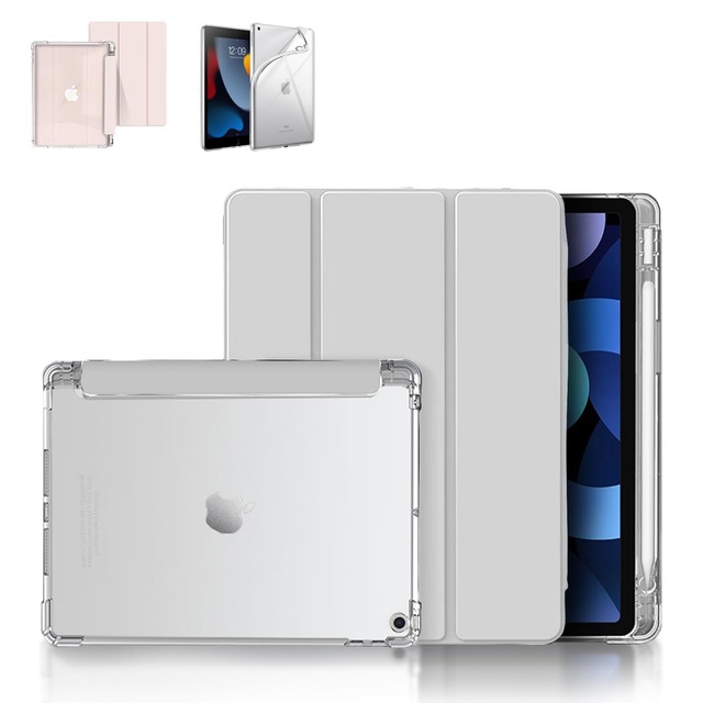 [Masinca] iPadケース iPad 10.2インチ ペンシル収納付 (2021/2020/2019)第9世代/第8世代/第7世代 保護カバー