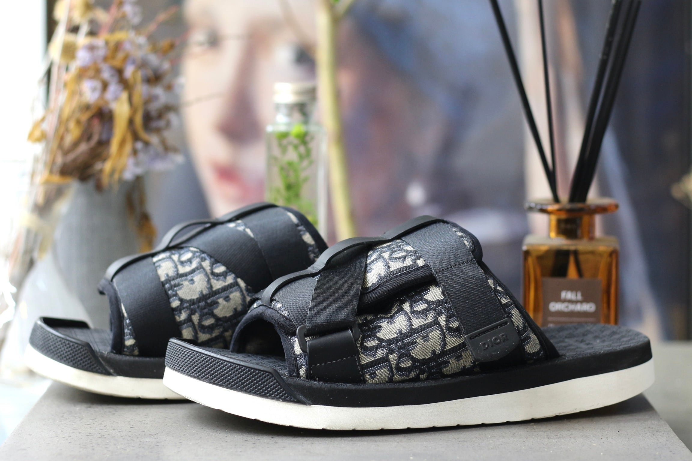 dior ディオール オブリーク柄 サンダル トロッター メンズ 41 