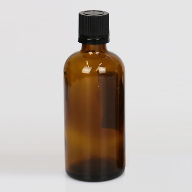 遮光ビン 茶 ドロッパー付き 100ml アロマオイル通販バルーレ エッセンシャルオイル ハーブティ