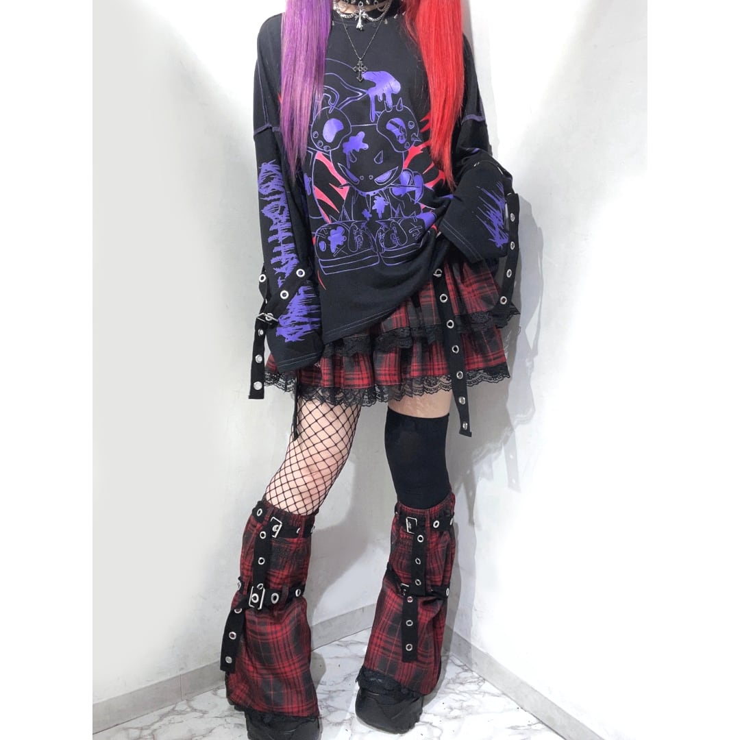 新作】クマスタッズベルトステッチロンT | VOLCAN&APHRODITE