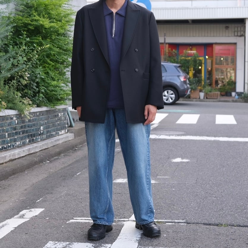 ULTERIOR” SUPER FINE LIGHT MELTON DB JKT” | Lapel online store