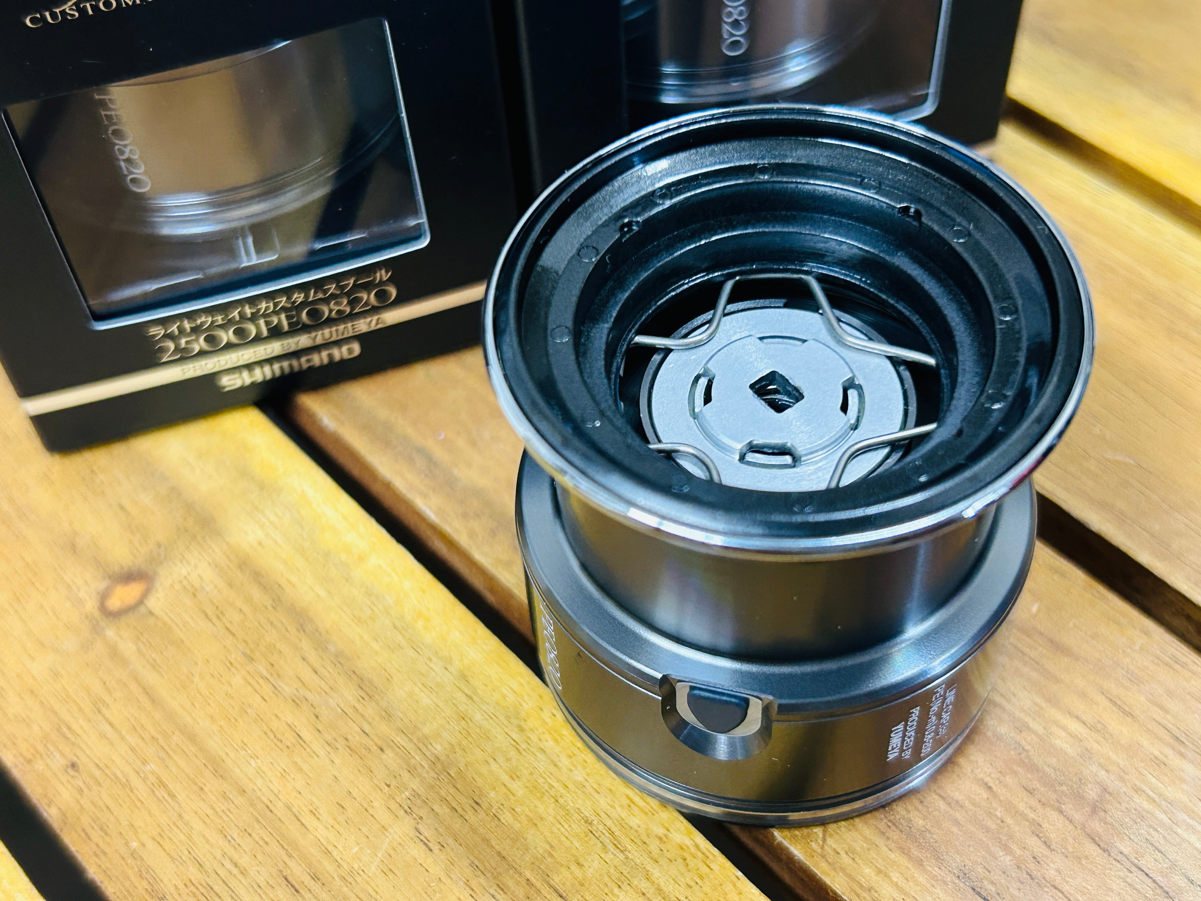 SHIMANO 夢屋ライトウェイトカスタムスプール【2500 PE0820