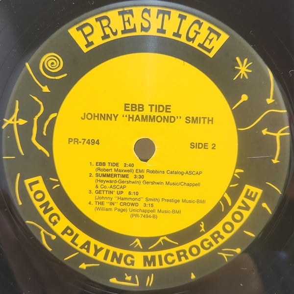 Johnny Hammond / Ebb Tide [PR-7494, PRESTIGE 7494] - 画像4