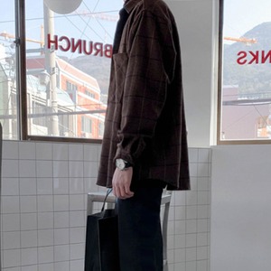厚手チェックシャツ　MT0080006