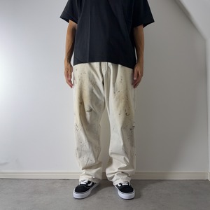Dickies Sherwin-Williams white painter pants [W42L31相当] 古着