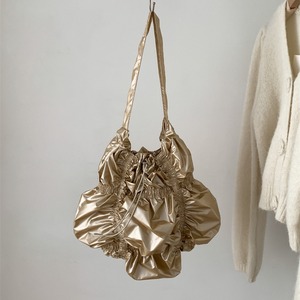 drawstring one shoulder bag J00050