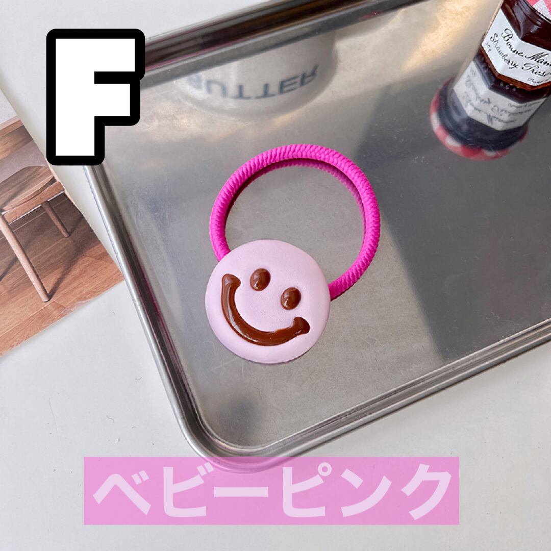 にこちゃんヘアゴム | S.Y/collect
