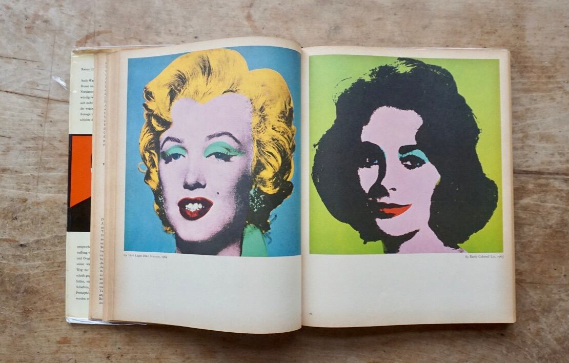 絶版洋古書 アンディ ウォーホル Andy Warhol 1970 Verlag Arthur Niggli Telescopeart Art美術古書店