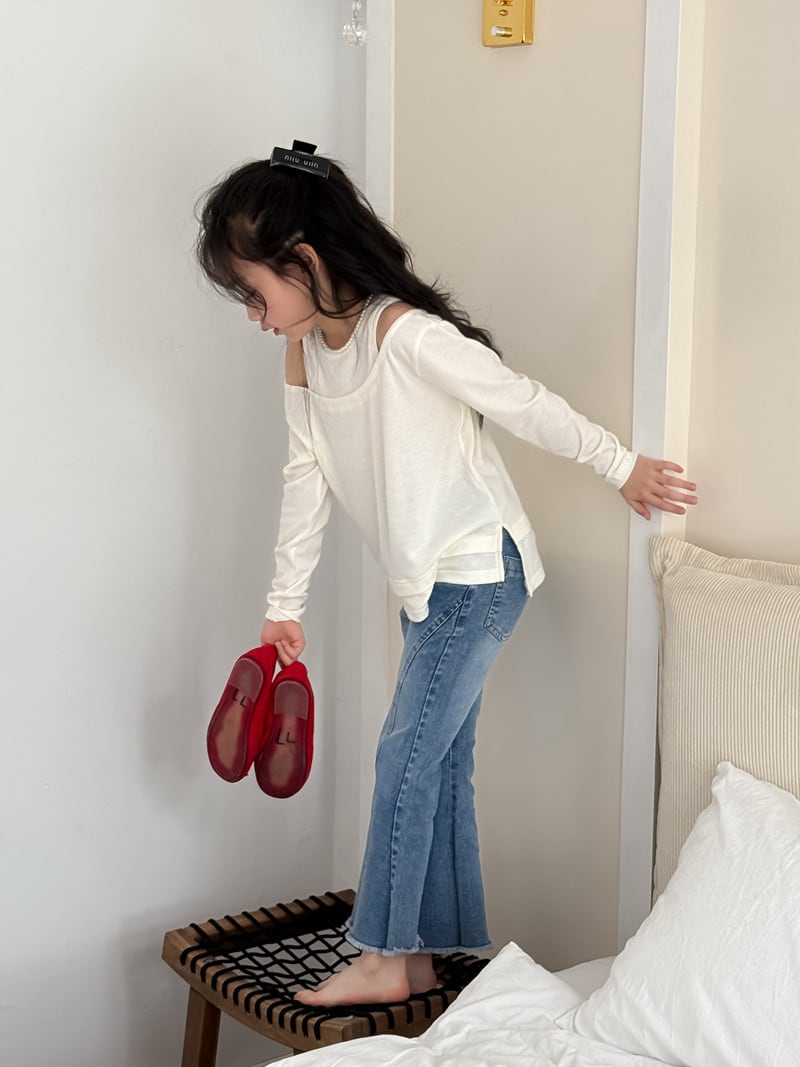 オープンショルダーT