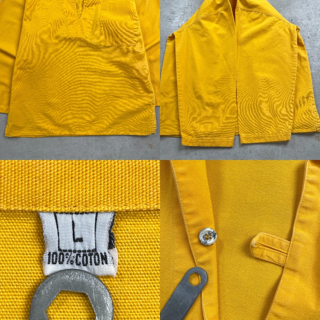 UNKNOWN フレンチフィッシャーマンスモック ユーロワークジャケット 