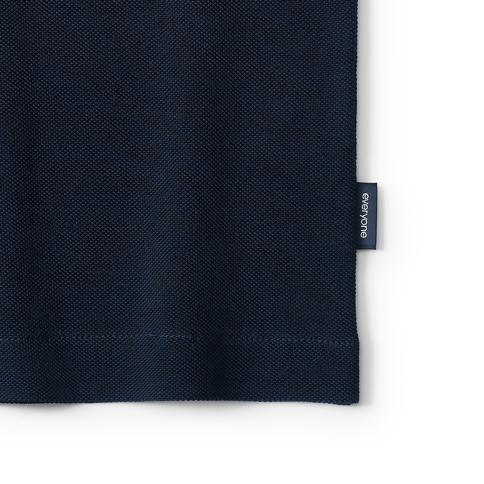 everyone piquet polo shirt (NAVY) | everyone