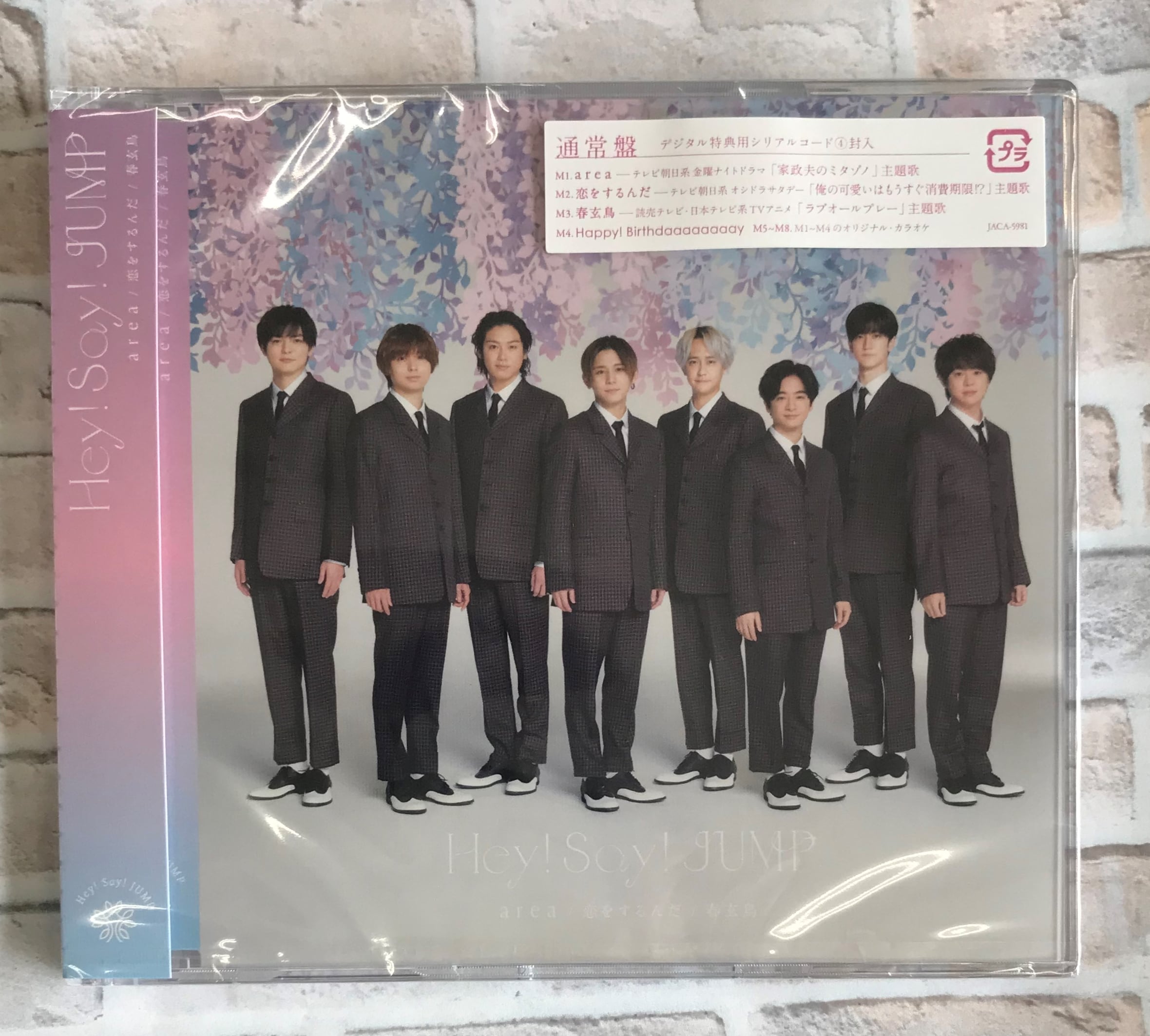 Hey! Say! JUMP シングルCD a r e a/恋をするんだ/春玄鳥