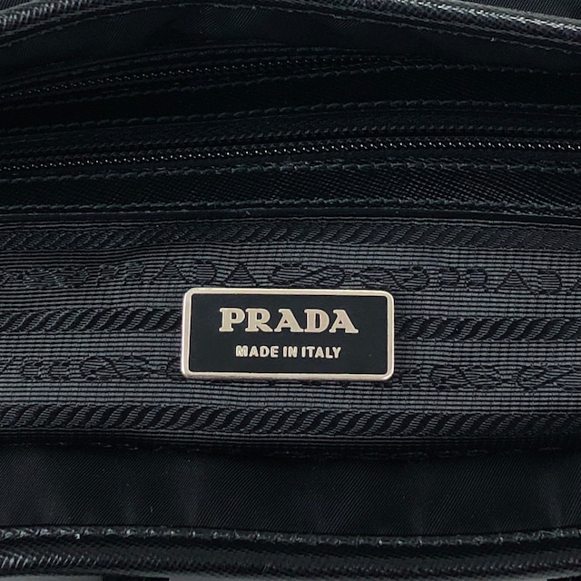 PRADA プラダ トートバッグ ブラック トライアングルロゴ ナイロン A4 vintage ヴィンテージ オールド ivus2k