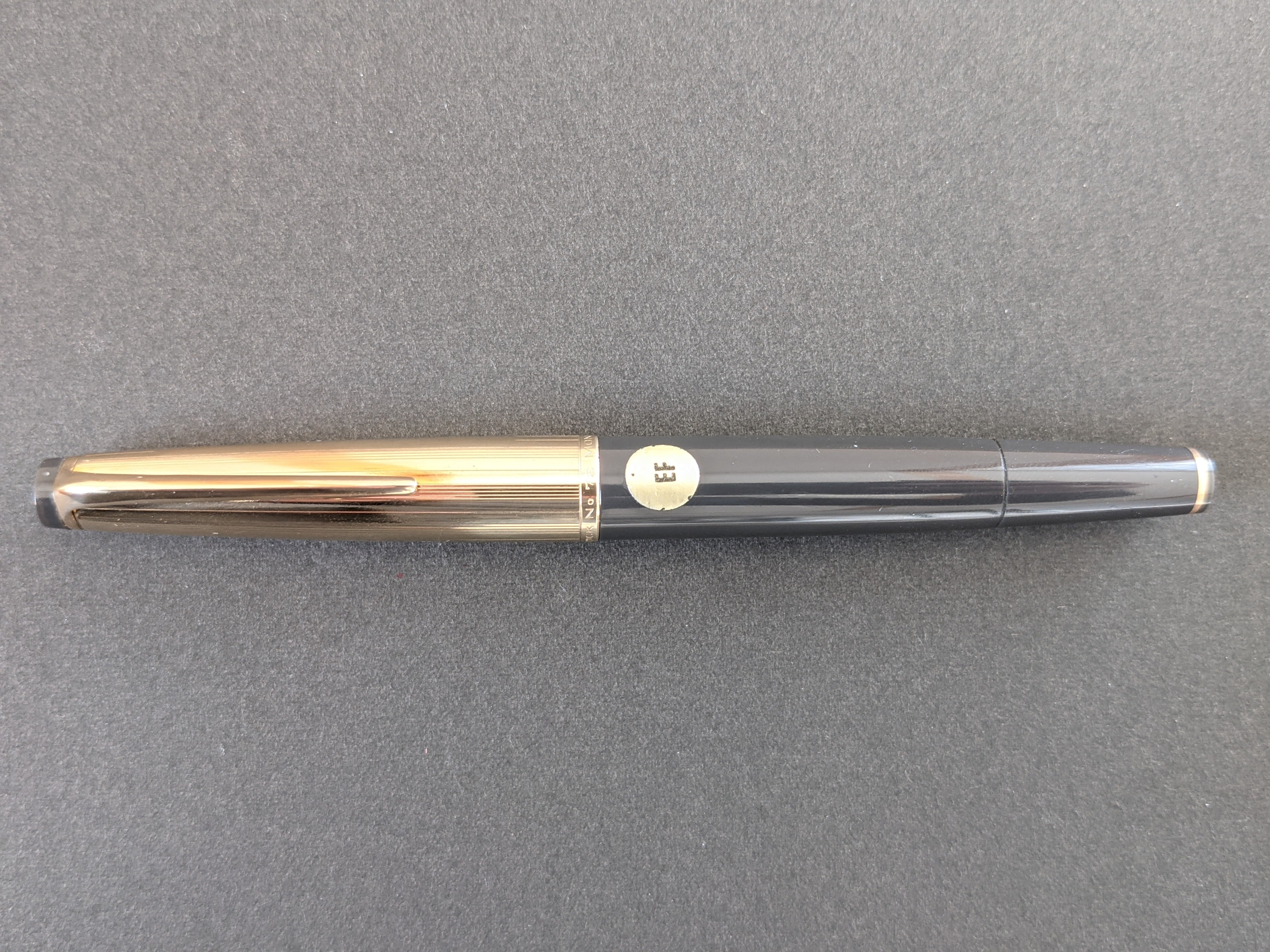 60s モンブラン マイスターシュテュック No 72 グレー MONTBLANC