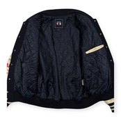 VAN JAC ヴァンジャケット VAN FWD フルデコ レタードワッペン 袖革 レザー スタジャン Mサイズ /べルソン期/オールド