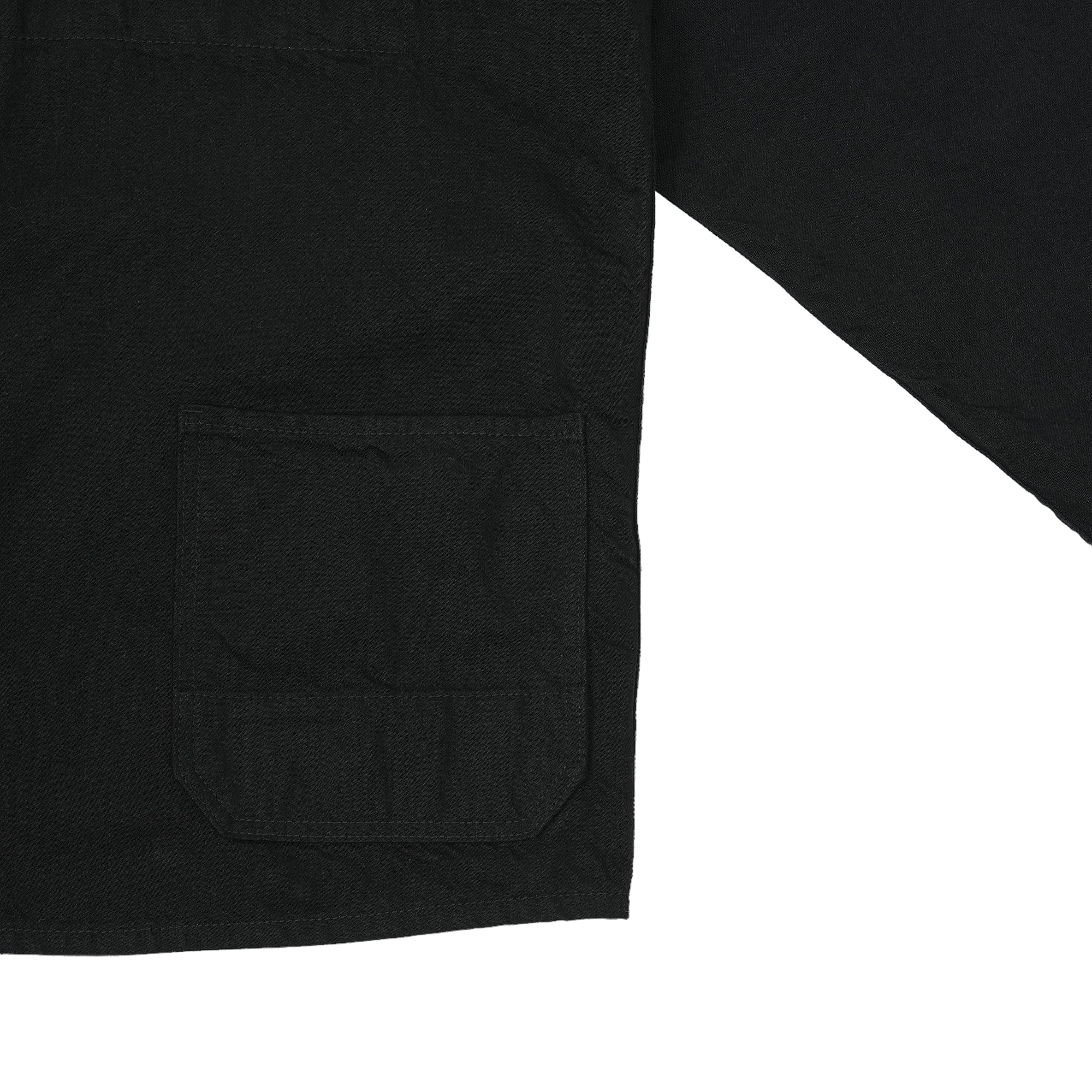 Euro Work Black Denim Jacket