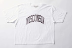 ［bibmilk］リラックスフィットTシャツ WISCONSIN レディス｜ホワイト