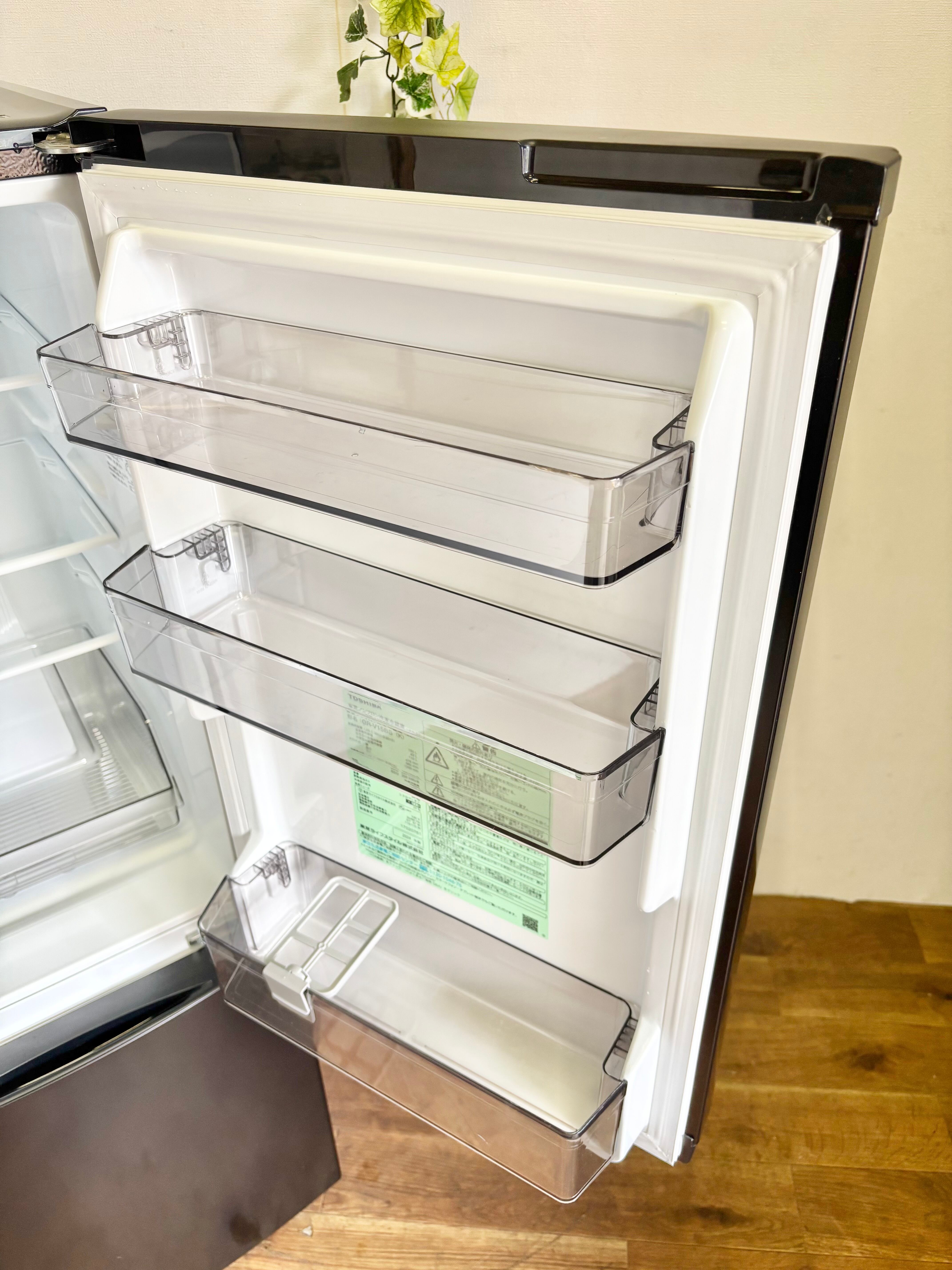 2024年製 TOSHIBA 153L ノンフロン冷凍冷蔵庫 | 【オンラインショップ