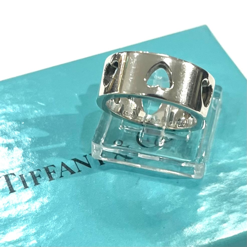 Tiffany ヴィンテージリング TIFFANY & Co.】【10.5号】2832 ティファニーハート カットアウト