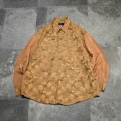 design jacquard weave viscose shirt