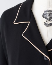 〈valentino〉Piped shirt