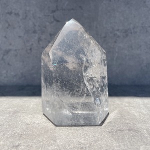 虹がすごい◎ ミナスジェライス産クリアクォーツ タワー85◇Clear Quartz◇ 天然石・鉱物・パワーストーン