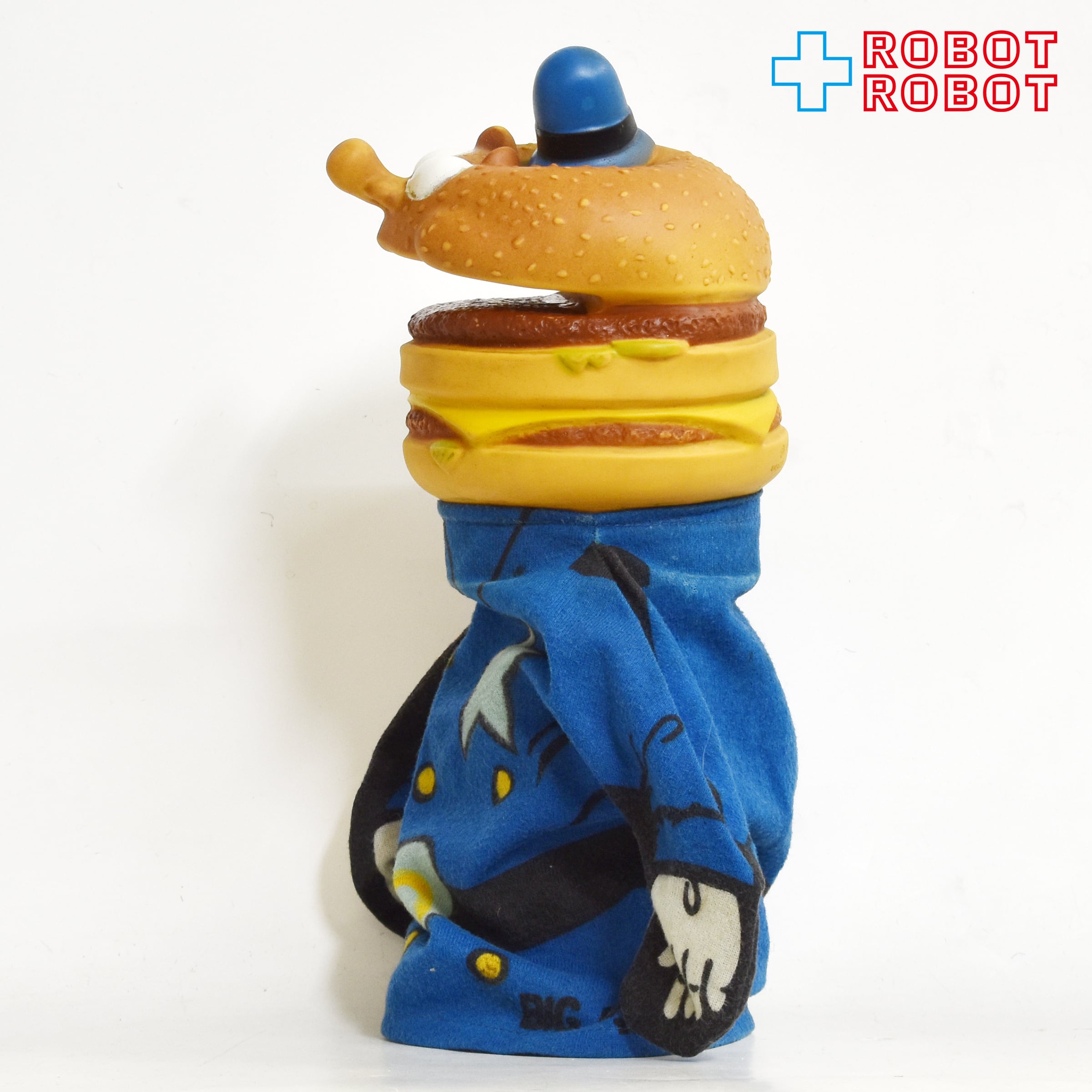 マクドナルド ビッグマックポリス ソフビ手踊り人形パペット 白目 企業