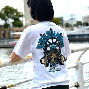YOKOHAMA 横浜 Re-Opening T-Shirt White